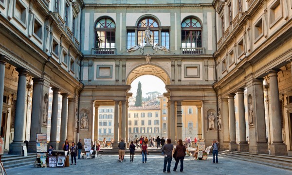 Private tour of the Uffizi Art Gallery
