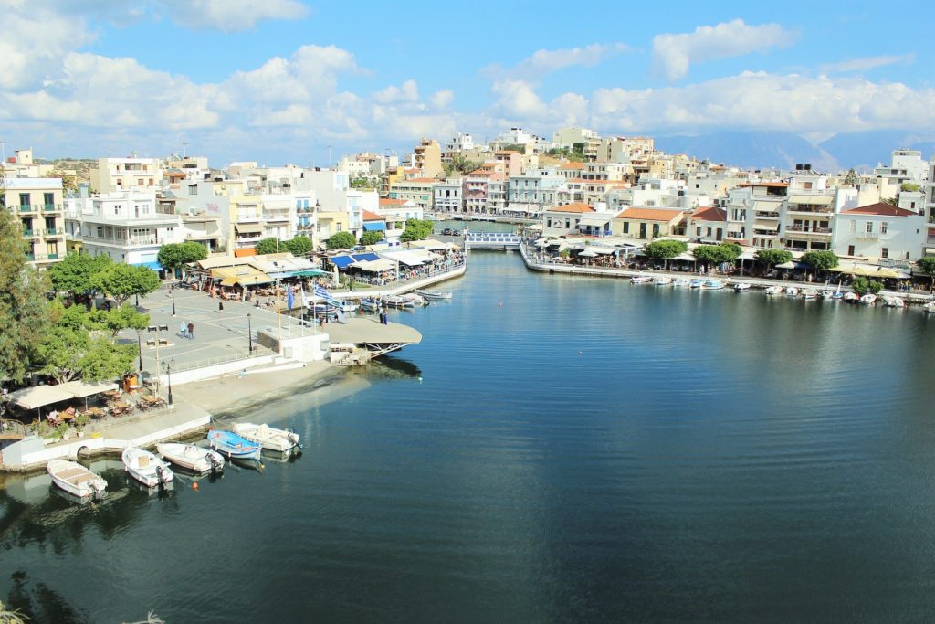 Lake Vouliagmeni Crete Greece