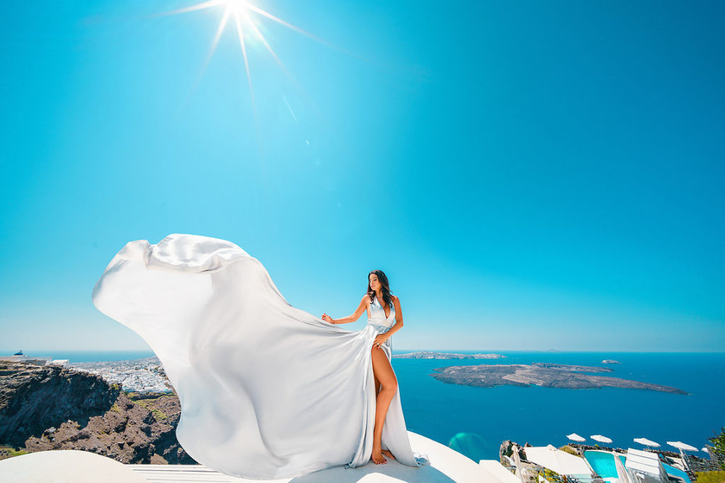 Santorini Greece Photoshoot Tour Option