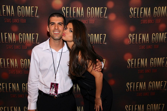 Selena Gomez Meet and Greet for Anthony