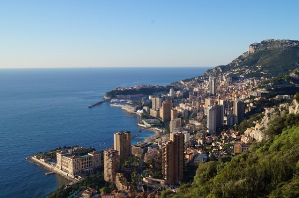 View of Monaco and Monte Carlo
