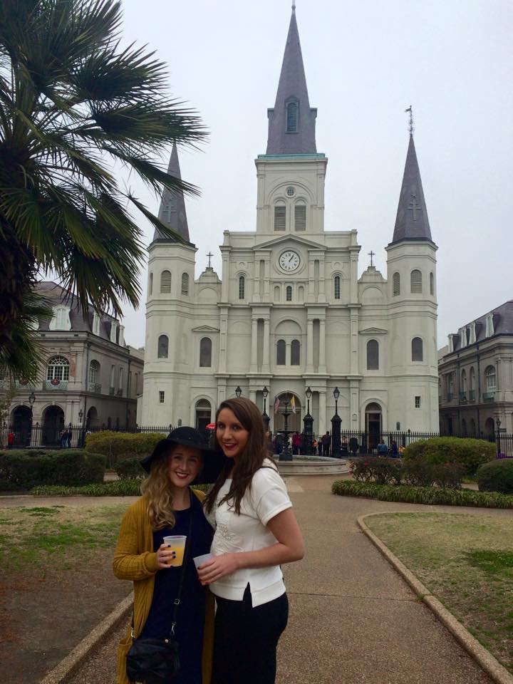 Travel Tuesday with Taylor to New Orleans, Louisiana 2 My Friend Courtney and I Enjoying the French Quarter