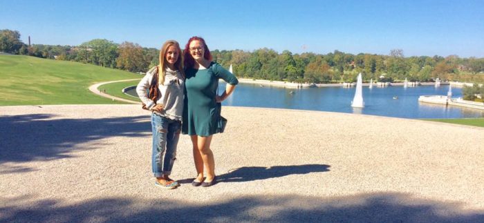 Travel Tuesday with Taylor to St. Louis, Missouri 3 So excited to be reunited with one of my best friends!