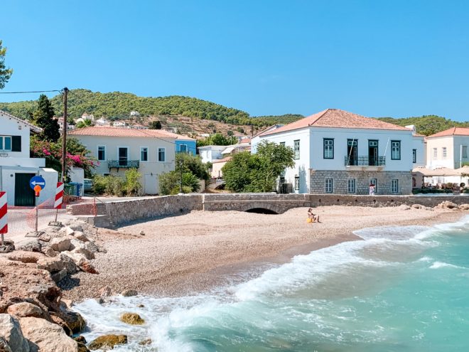 Spetses Port Greece