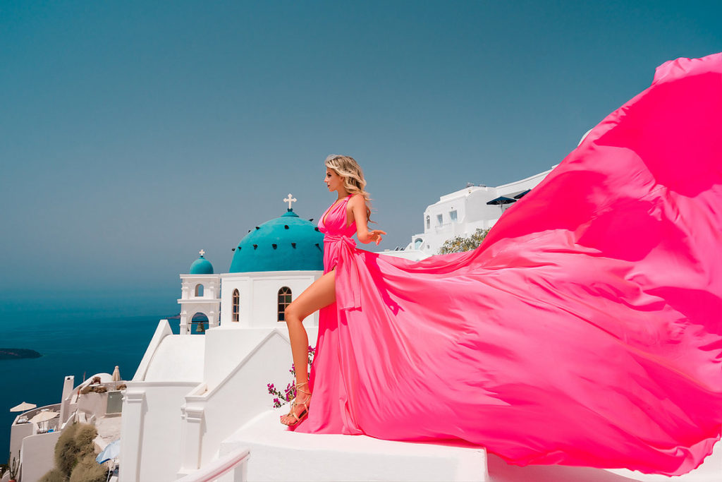 Santorini Greece Photoshoot Tour Option