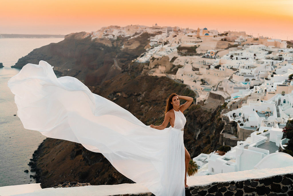 Santorini Greece Photoshoot Tour Option