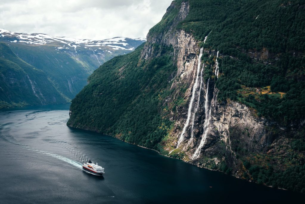 Breathtaking view of Sunnylvsfjorden fjord