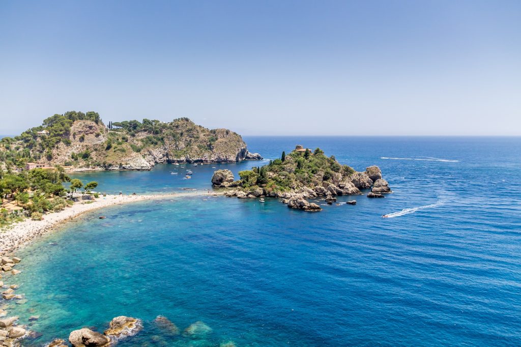 Isola Bella in Taormina - Sicily, Italy